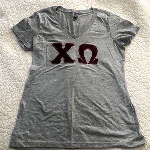 Chi Omega Stitch Letter